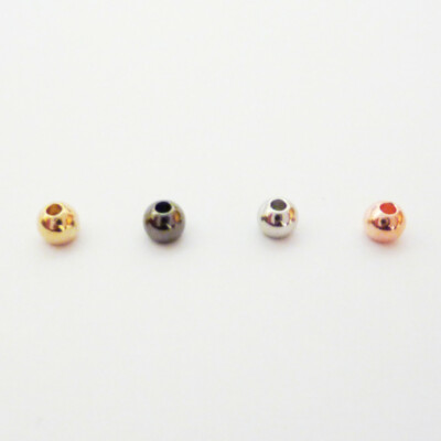 Premium Tungsten Fly Tying Beads (25 Pack) - 4 Colors, 7 Sizes