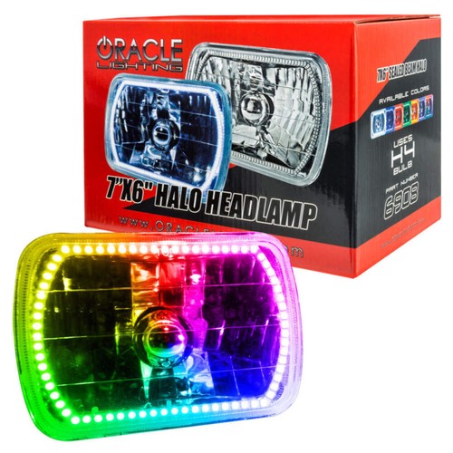 Oracle Pre-Installed Lights 7x6 IN. Sealed Beam - ColorSHIFT Halo - Bild 3 von 20