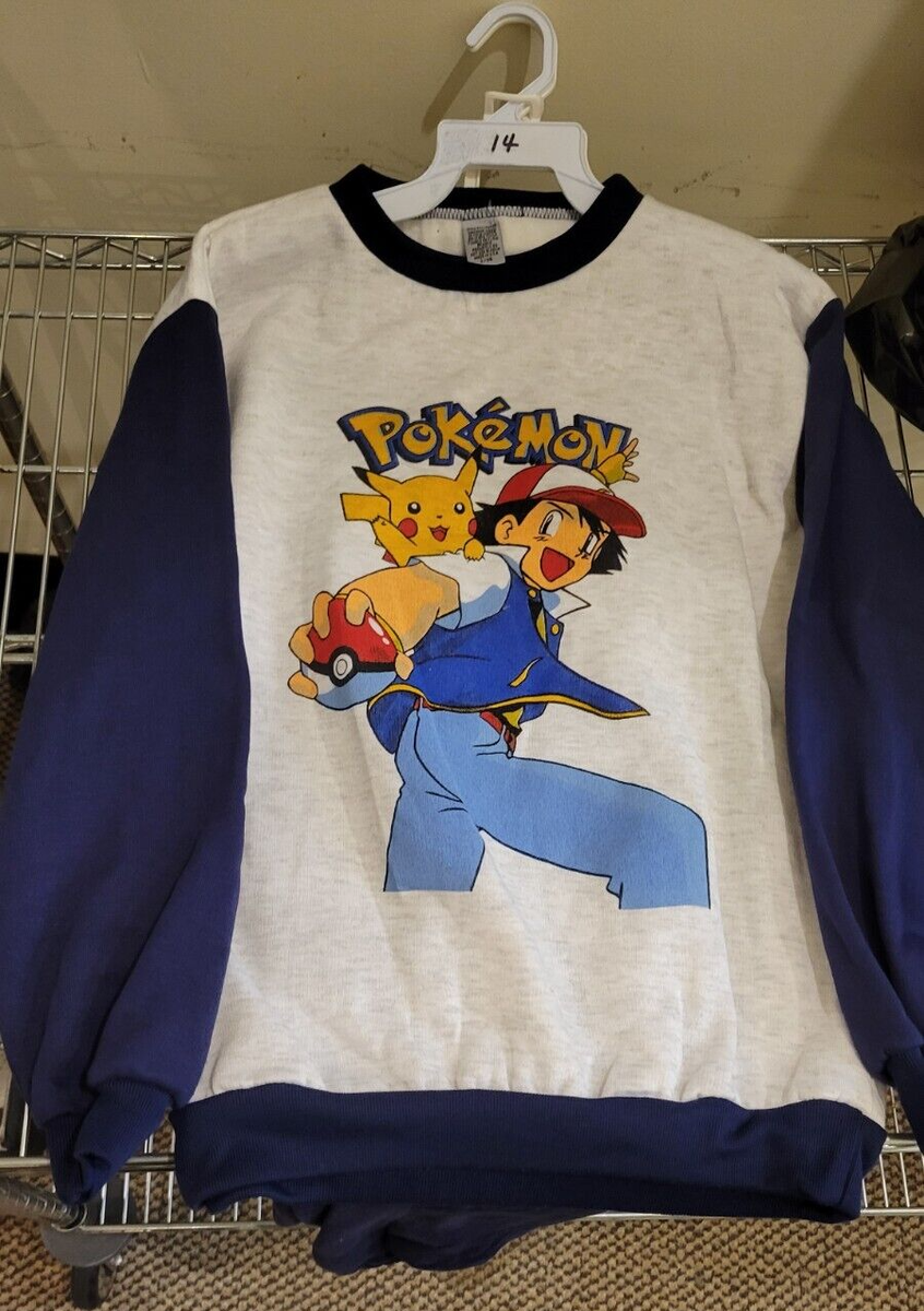 【任天堂公式】 vintage 90s pokemon ポケモン スウェット Vintage 90's Pokemon Nintendo Kids Size 14 Sweatshirt