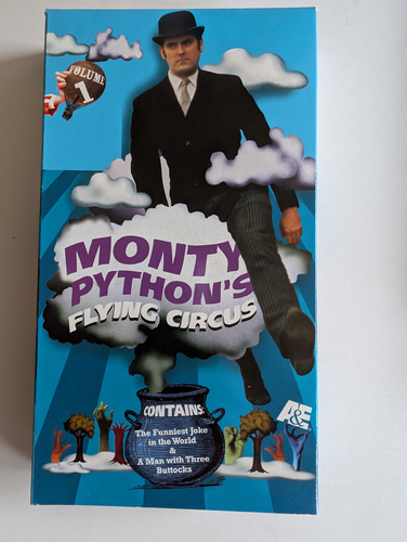 Monty Python's Flying Circus 3 vol. VHS box set Funniest Joke in the World, etc. - Picture 6 of 11