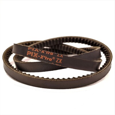 Cinghia trapezoidale ZX 28 Dentata V Belt Pix 10x6x710 dentellata