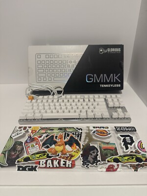 GLORIOUS GMMK BAREBONE TENKEYLESS EDITION LIGHTS UP-Free shipping