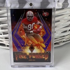 2021 Panini Phoenix - Fire Forged Purple #FF-5 Jerry Rice /125