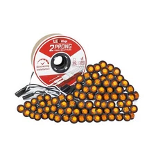 3/4" Amber LED Marker Light DC Plug Pack of 100 Pcs + 2 Prong Harness Roll Do...