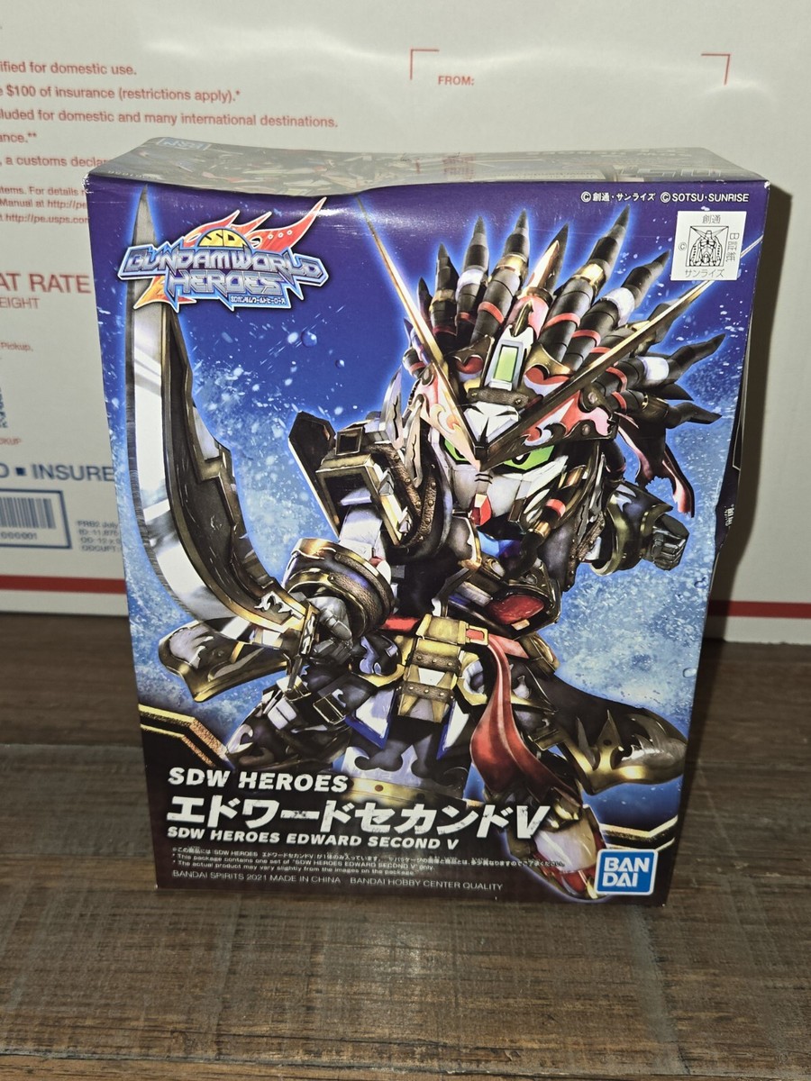 Bandai Gundam SD SDW #05 Gundam World Heroes Edward Second V Bandai Gundam SD SDW #05 Gundam World Heroes Edward Second V