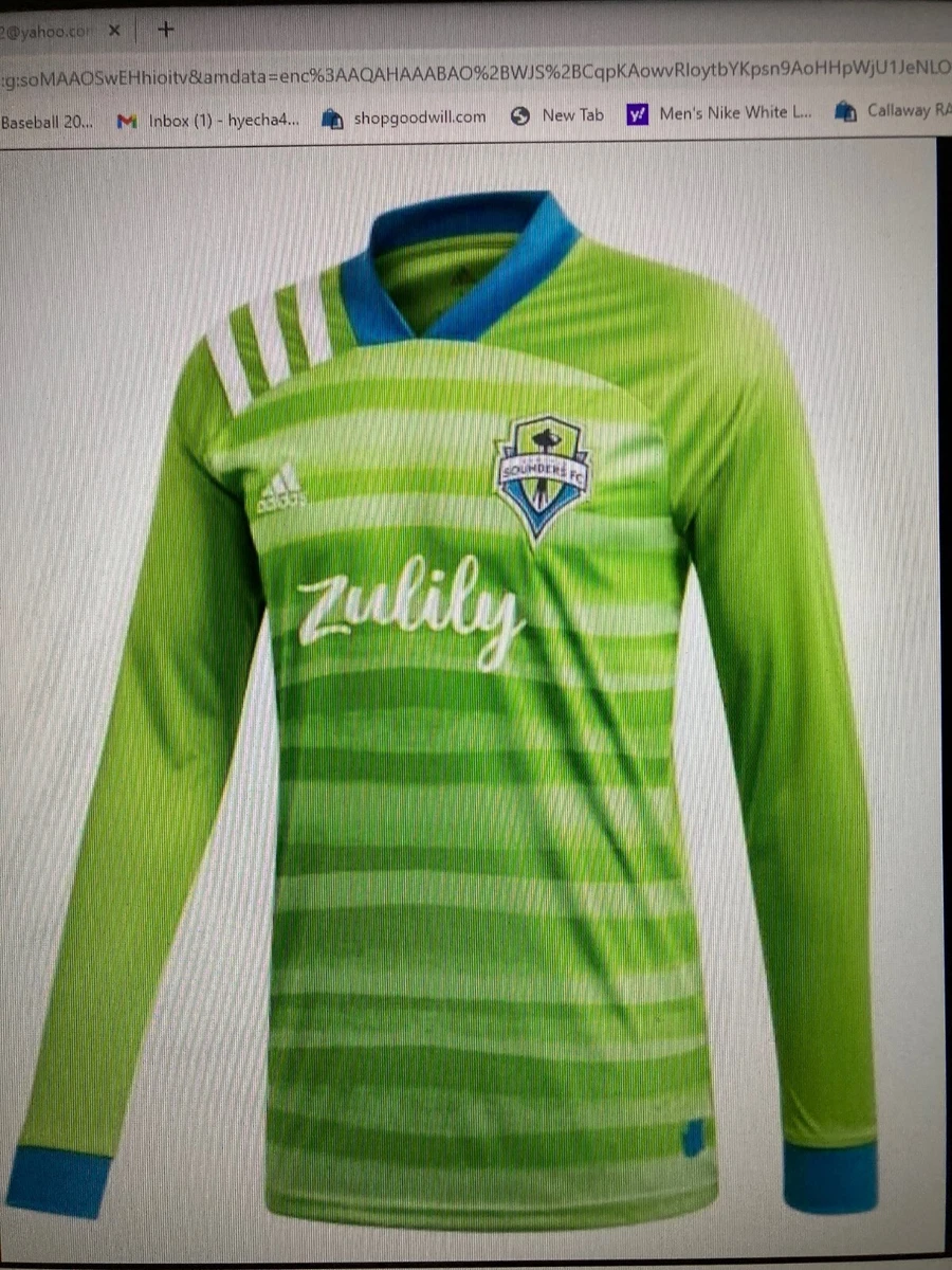 Seattle sounders long store sleeve jersey
