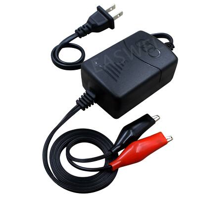 Portable 12V Auto Car Battery Charger For Trickle Maintainer Boat Motorcycle ATV