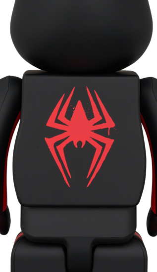 BE@RBRICK SPIDER-MAN Miles Morales 400% ACROSS THE SPIDER