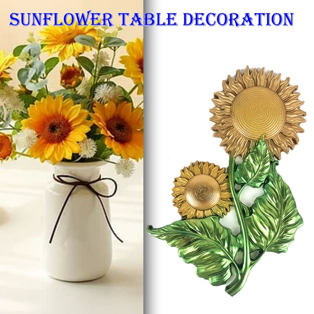 New Sunflower Silicone Mold Sunflower Resin Epoxy Mold DIY Desktop.