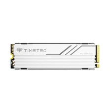 Timetec 2TB PCIe 4.0 White Heatsink Gaming SSD NVMe Phison E27T PCIe Gen4x4 M...