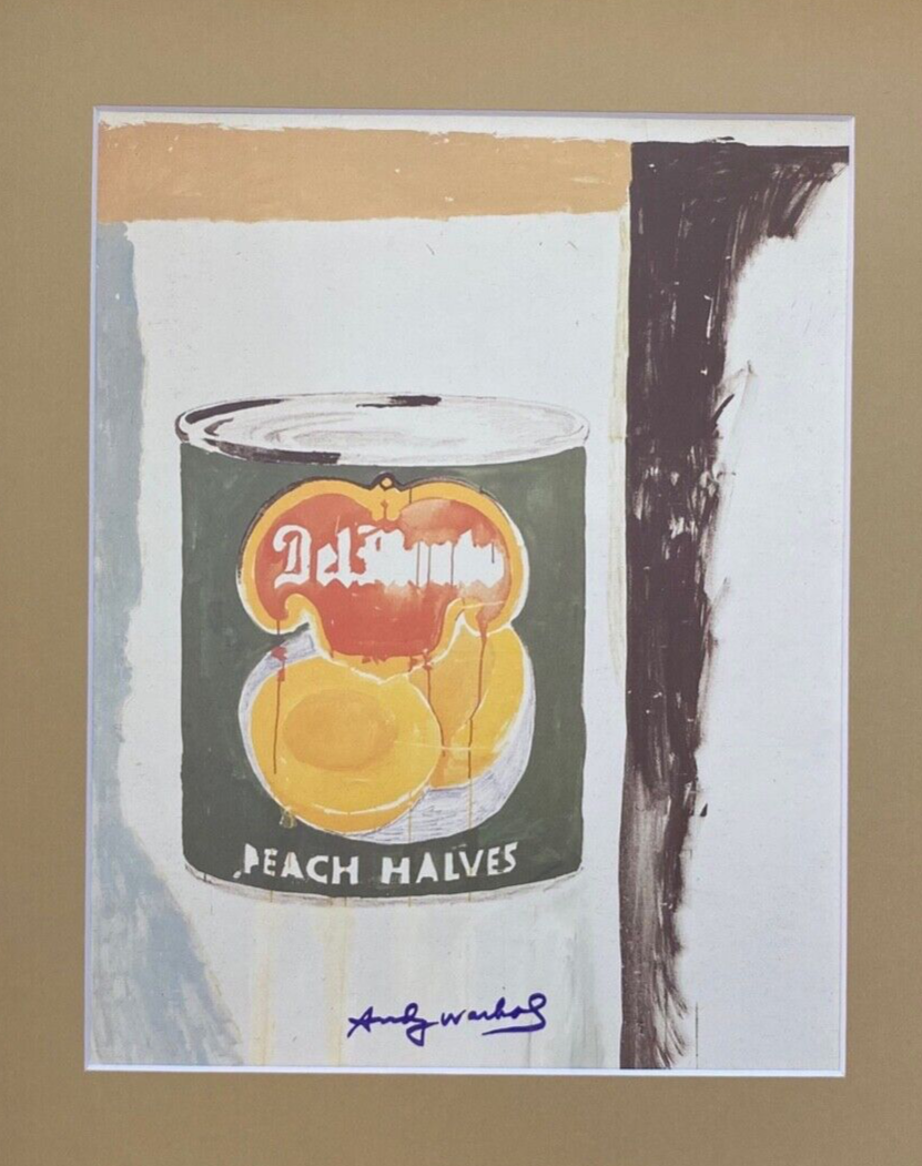 WARHOL、Peach Halves、希少画集画、新品額装付 s-l400.jpg