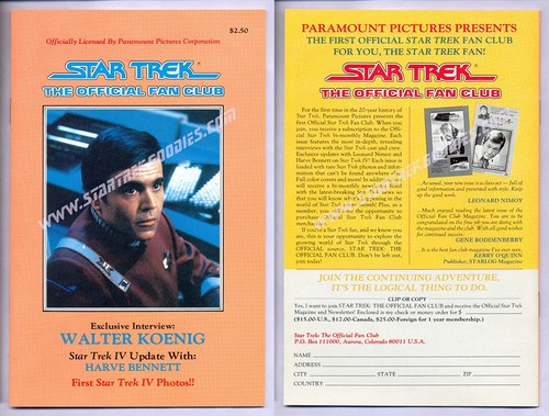 STAR TREK The Official Fan Club REVISTA Elige: 47,48,49,50,51,52,53,54,55,56,57! - Imagen 4 de 12