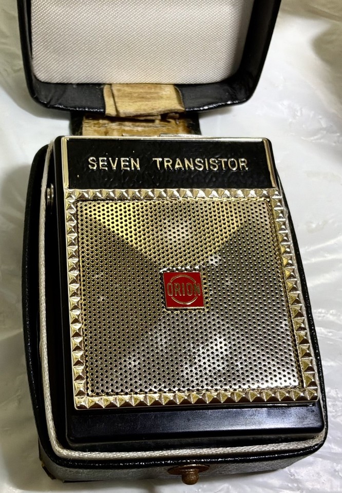 vintage ORION old JAPAN Japanese AM Transistor MINI POCKET antique RADIO #TR-709