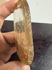 Wonderful Large Size Vtg. Chinese HK Export Rock Crystal Pendant — photo 7