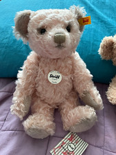 Steiff Linda Classic Teddy Bear Plush Stuffed Animal w/ Ear Tag Button