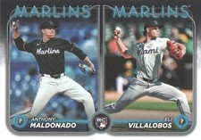 2024 Topps Update #US305 Eli Villalobos RC Anthony Maldonado RC - BB
