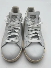 Adidas Stan Smith Clear Granite White Leather Sneakers Rare Sz 7.5 S75075 Shoes