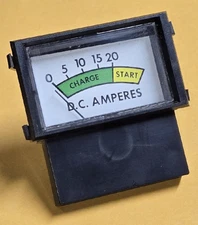 BATTERY CHARGER AMP METER 0-20A BOOST SNAP-IN for SCHUMACHER & SCHAUER CHARGERS