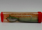 VINTAGE BOMBER JIG #2325 FISHING LURE NEW INSIDE ORIGINAL TUBE NYLON TAIL SPORT — photo 1