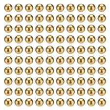 100Pcs Bearing Balls 4.5mm Diameter Precision Solid Brass Bearing Balls