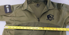 USCCA MEN'S TACTICAL POLO 1/4 ZIP PATCH SLEEVES Size Large SHIRT