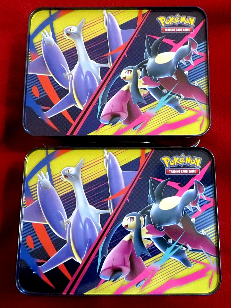 Pokemon Collectors Treasure Chest Lunch Box Tin Mega Lucario