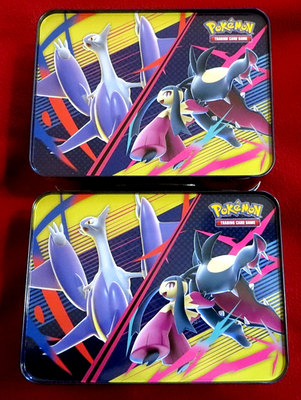 Pokemon Collectors Treasure Chest Lunch Box Tin Mega Lucario