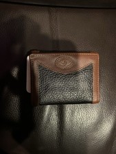 Vintage English Leather Designer Collection Leather Billfold Wallet