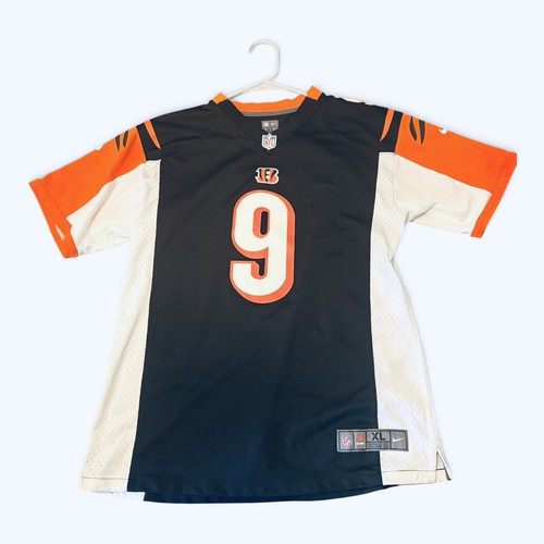 Nike On-Field Cincinnati Bengals Joe Burrow Rookie Jersey NFL Mens Color Black