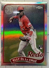 2024 Topps Chrome - 1989 Topps Baseball Elly De La Cruz #89CB-11 (RC)