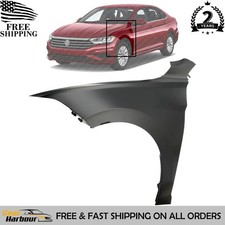 New Front Fender Assembly Left Driver Side For 2019-2023 Volkswagen Jetta New Front Fender Assembly Left Driver Side For 2019-2023 Volkswagen Jetta