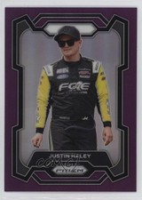 2024 Panini Prizm Purple Prizm 54/99 Justin Haley #54 10k8