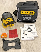 Stanley SP5 Complete Kit, 5 beam laser level