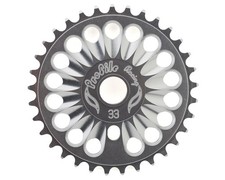 Profile Imperial 6061 Aluminum BMX Sprocket USA Made - Polished Silver 33t