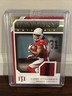 2020 Panini National Treasures Century Materials Larry Fitzgerald CM-LF /49