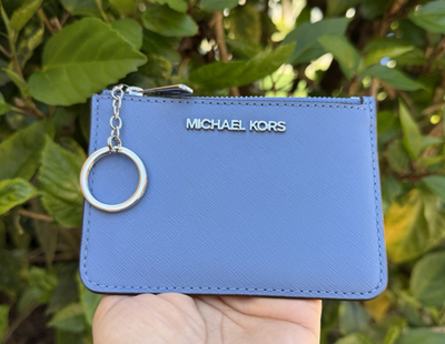 Michael Kors Jet Set Travel Small Coin Pouch ID Key Holder Wallet