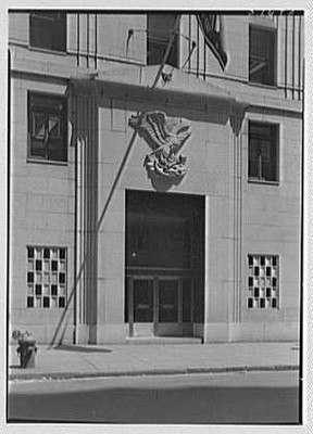 American Bureau of Shipping, 45 Broad St., New York City. Entrance exterior