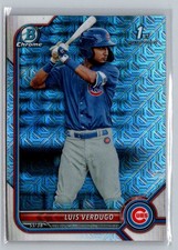 2022 Bowman - Chrome Prospects Mojo Refractors #BCP-147 Luis Verdugo