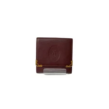 Cartier Coin Case Men's Leather Wallet Brand