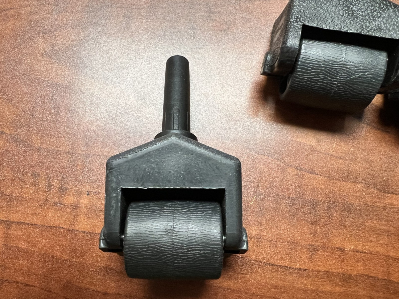 SET OF (4) BED FRAME WHEELS ROLLERS WITH PLASTIC SOCKET INSERT
