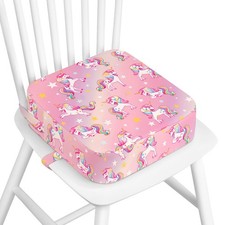Toddler Booster Seat for Dining Table Kitchen Chair, 4" Kids Travel Cushion ...