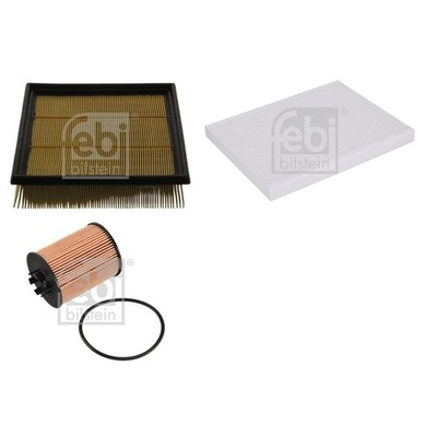 FEBI FILTER INSPEKTIONSPAKET passend für OPEL CORSA D S07 1.0-1.4 60-90 PS