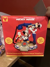 Mickey Mouse Musical Animated Dixieland Band Telephone Goofy Donald Move & Play