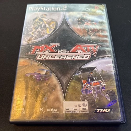 MX Vs ATV Unleashed - Sony PlayStation 2 No Manual