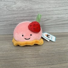 Jellycat Pretty Patisserie Dome Framboise New With Tags Slightly Creased