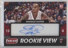 2014-15 Panini Threads Rookie View Auto Shabazz Napier #29 Auto 7b5
