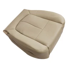 For 09-14 Ford F150 Front Driver Side Replacement Leather Bottom Seat Cover Tan