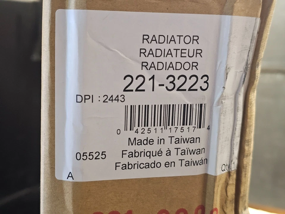 Denso 221-3223 - Radiador de refrigerante del motor para Honda Element 02-06 CR-V 2003-2006 Foto 2 de 4