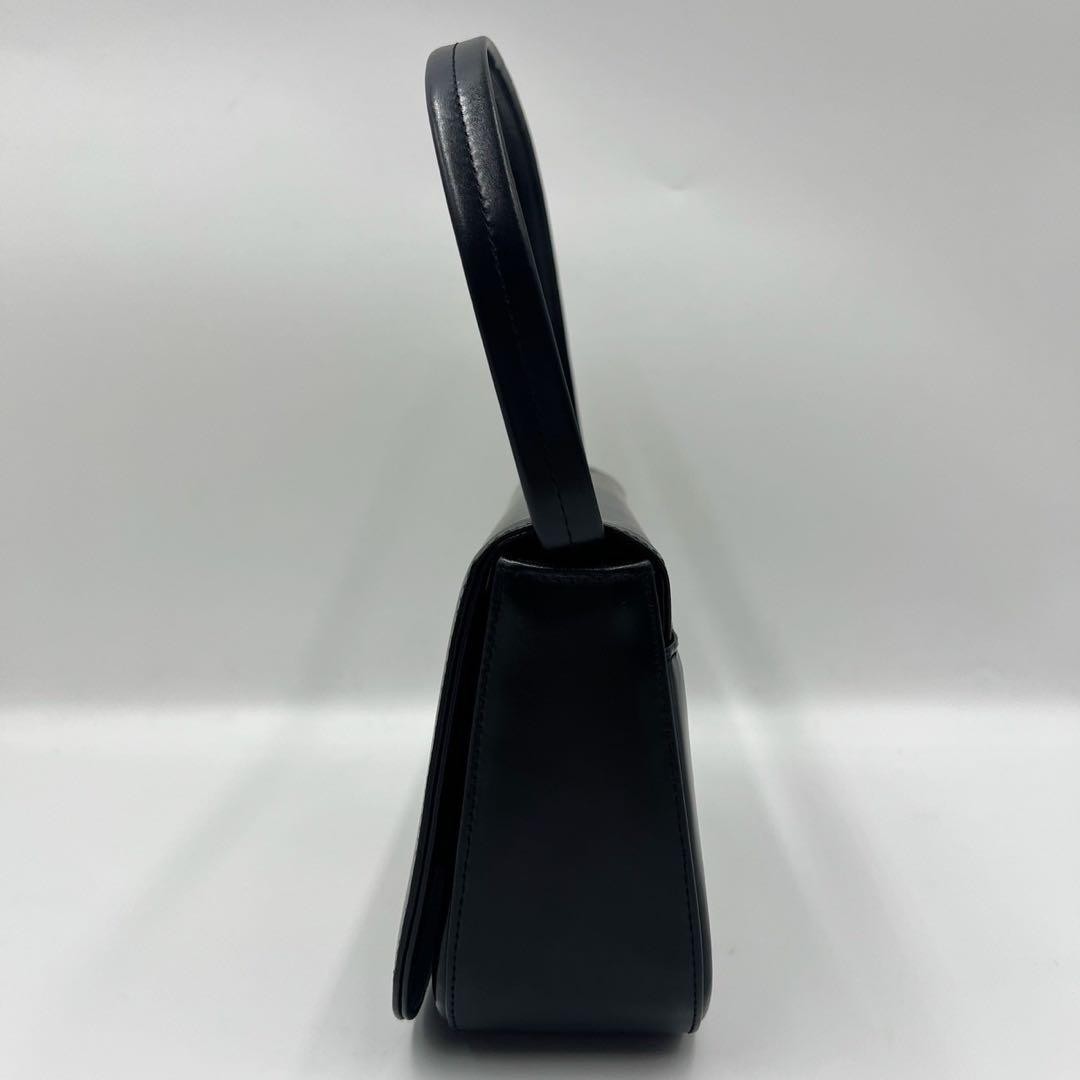 Givenchy Women’s 4Way Leather Shoulder Bag Black Gold Logo AB Condition thumbnail 3