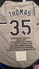Frank Thomas Signed Custom Chicago White Sox Baseball Stat Jersey BAS Big Hurt